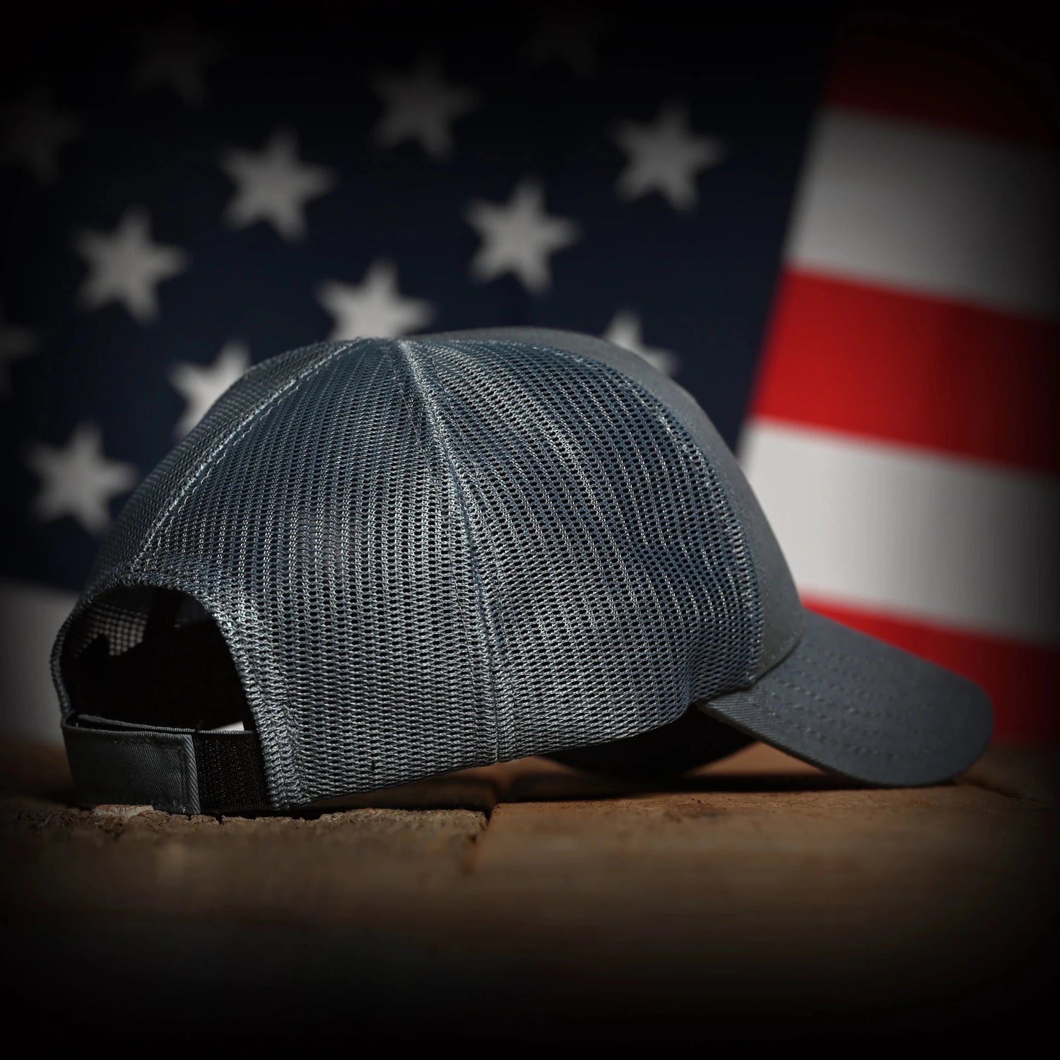 Freedom Fatigues Tonal Blue - Gray American Flag Hat - Grayman Trading Company
