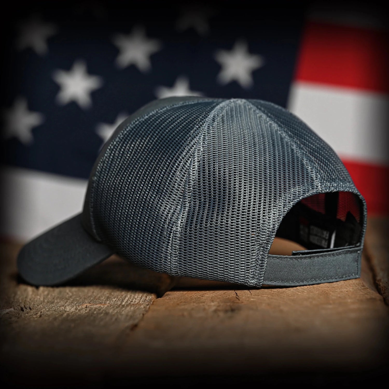 Freedom Fatigues Tonal Blue - Gray American Flag Hat - Grayman Trading Company