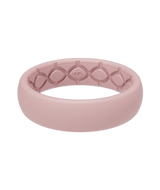 Groove Essential Thin Ring | Rose Quartz - Grayman Trading Company