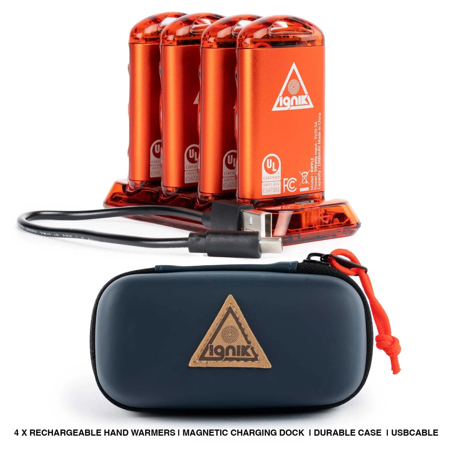 Ignik Ripple Rechargeable Hand Warmers - Grayman Trading Company