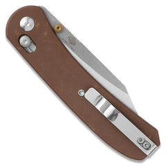 KNAFS Lander 2 Pocket Knife - Clip Point - S35VN - Grayman Trading Company
