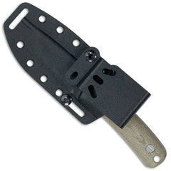 KNAFS Lulu - Fixed Blade Knife - MagnaCut - *Updated Stonewash Blade - Grayman Trading Company