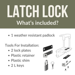 Latch Lock - Grayman Trading Company