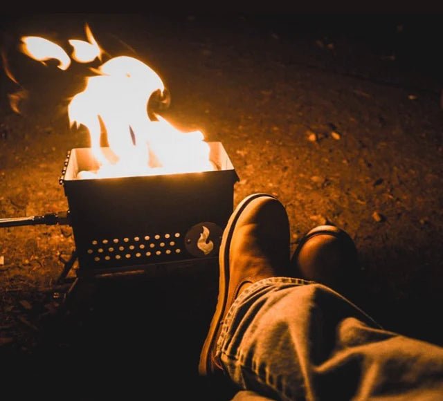 LavaBox Campfire Kitchen: Cooking and Campfire in one package - Grayman Trading Company