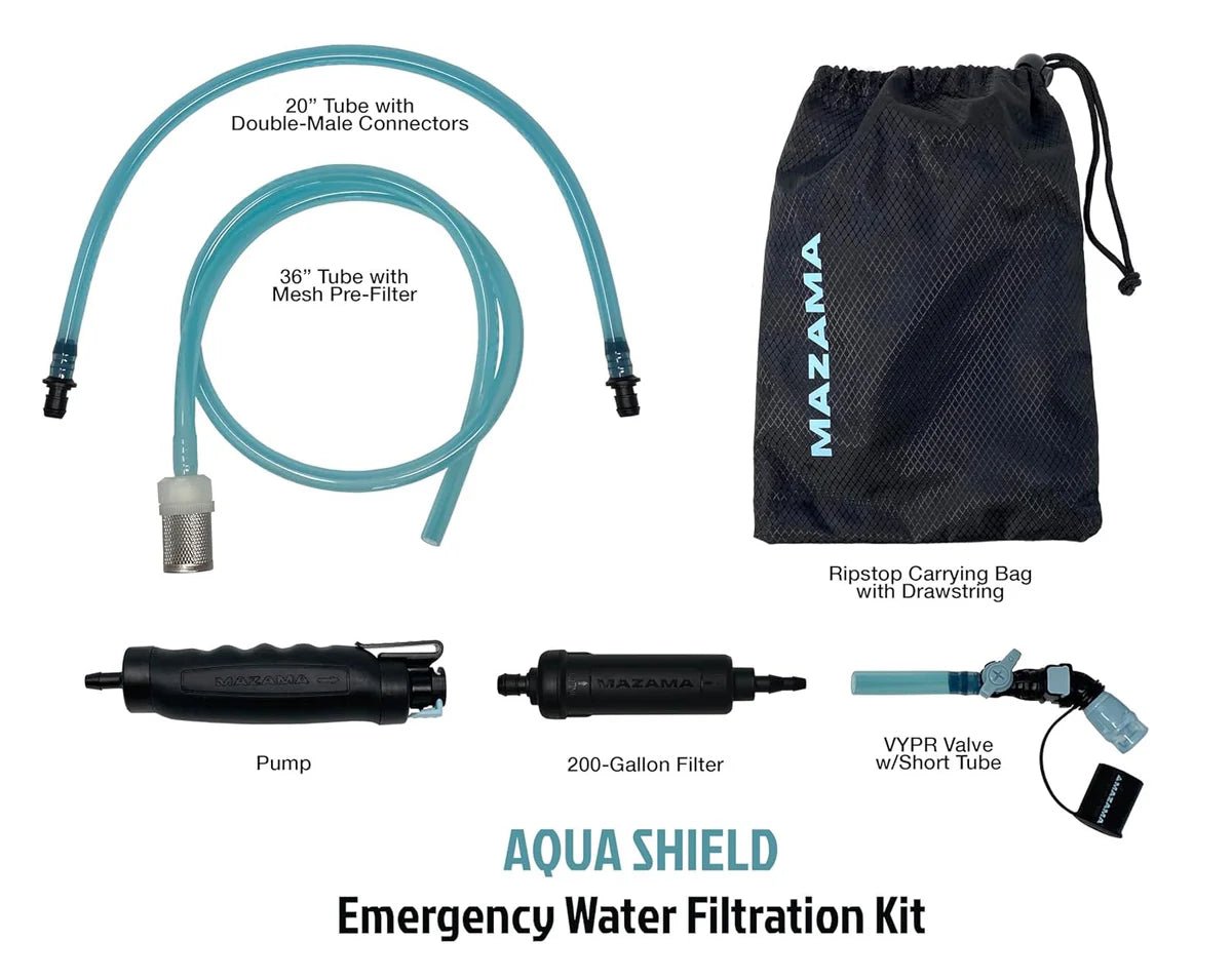 Mazama Aqua Shield - Grayman Trading Company