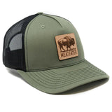 MEATEATER Bison Badge Trucker Hat - Grayman Trading Company