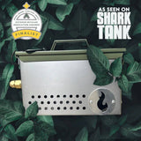 Naked LavaBox Combo: Color - changing fire pit with Over/Under and Bugout Bag - Grayman Trading Company