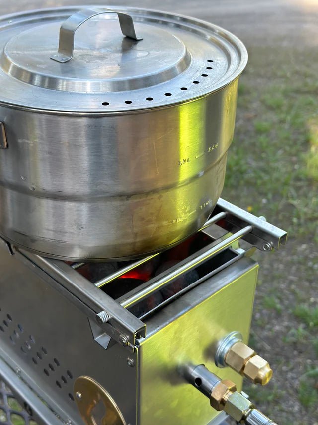 Over Under Grill Thingy: Stand and Grill In One! - Grayman Trading Company