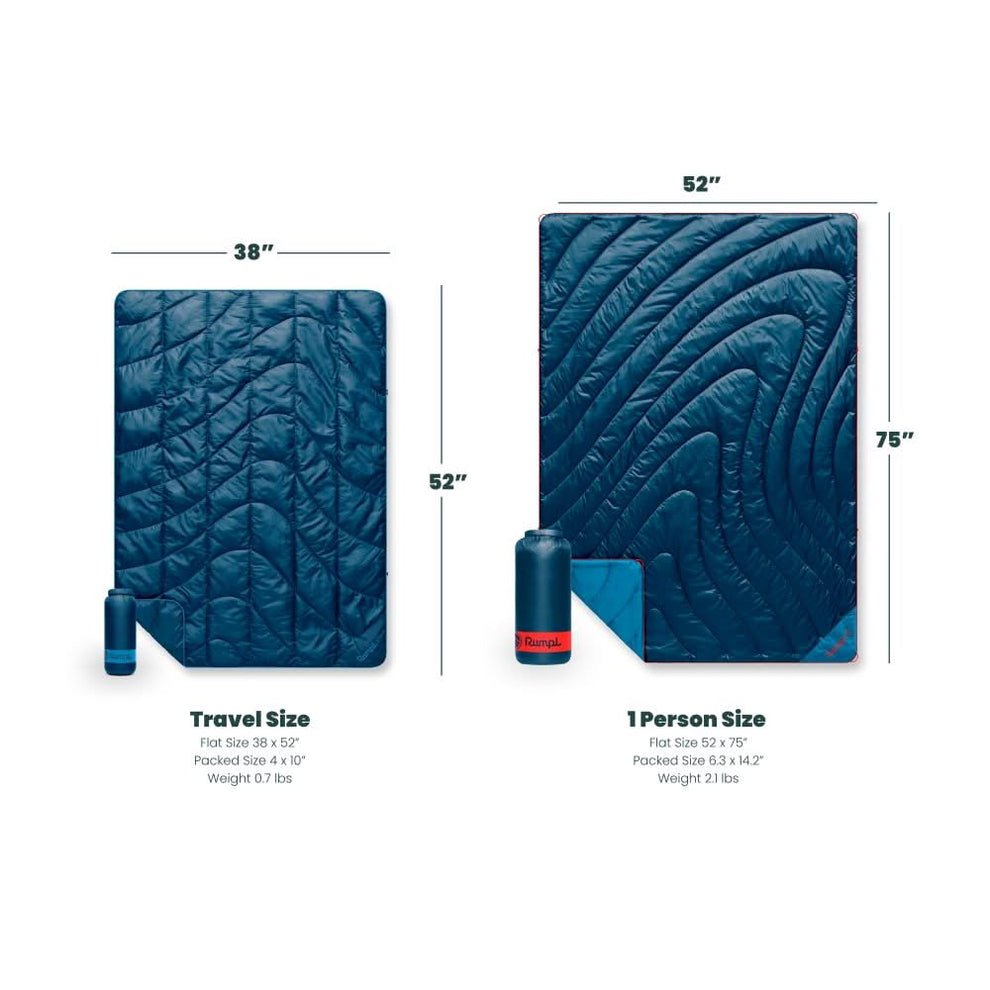 Rumpl Travel Puffy Blanket - Grayman Trading Company