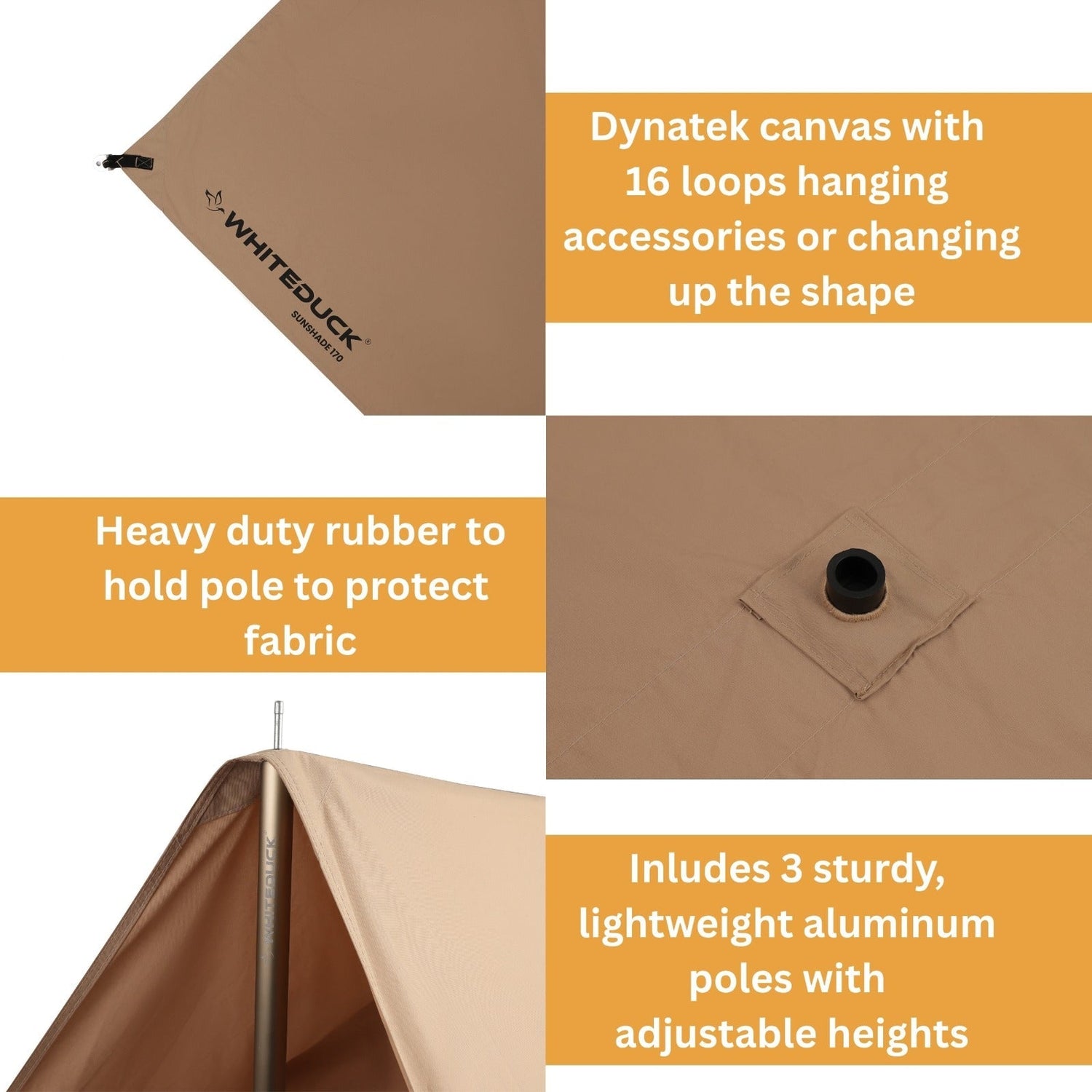 Sunshade Tarp 330 - Grayman Trading Company