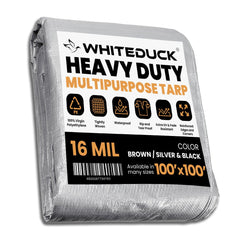 Super Heavy Duty Poly Tarp Cover Thick 16 Mil, 8 oz - Grayman Trading Company