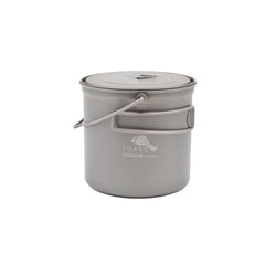 Toaks Titanium 1100ml Pot with Bail Handle - Grayman Trading Company