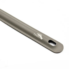 Toaks Titanium Long Handle Spoon with Polished Bowl - Grayman Trading Company