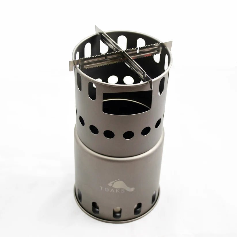 TOAKS Titanium Wood Stove Cross Bars (Pack of 2) - Grayman Trading Company