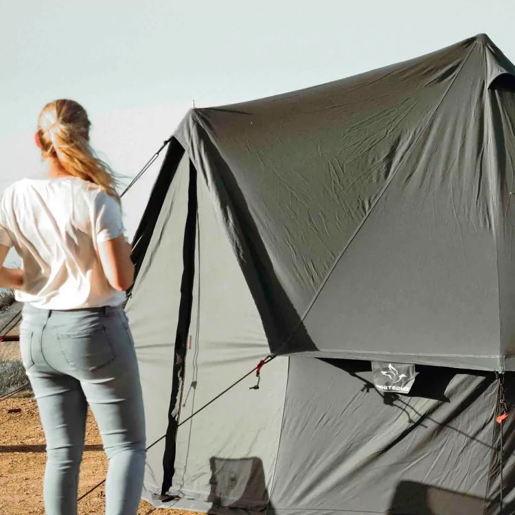 USED - 10' Regatta Bell Tent - Forest Green - Grayman Trading Company