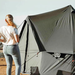 USED - 10' Regatta Bell Tent - Forest Green - Grayman Trading Company