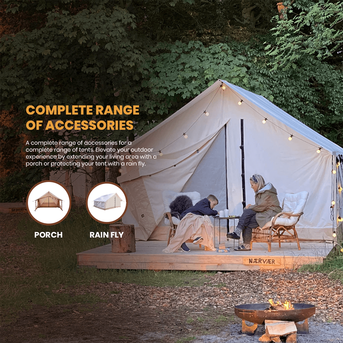 USED - 10'x12' Alpha Wall Tent - Grayman Trading Company