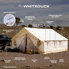 USED - 10'x12' Alpha Wall Tent - Grayman Trading Company