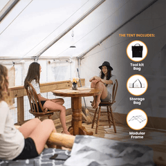 USED - 10'x12' Alpha Wall Tent - Grayman Trading Company