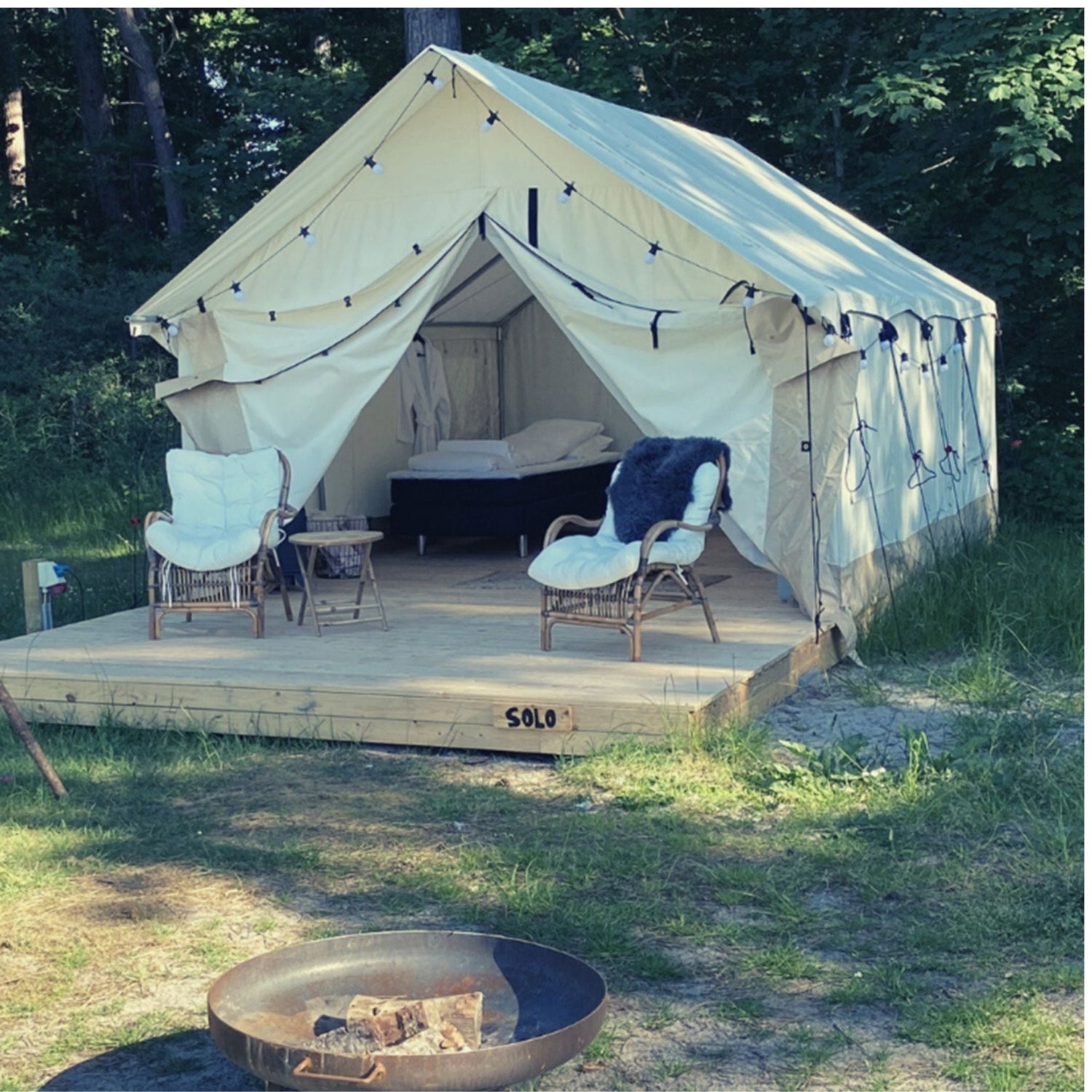 USED - 10'x12' Alpha Wall Tent - Grayman Trading Company