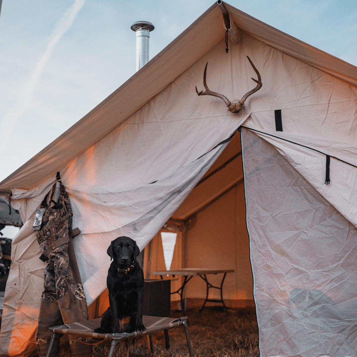 USED - 10'x12' Alpha Wall Tent - Grayman Trading Company