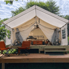 USED - 12'x14' Porch - Canvas Wall Tent - Grayman Trading Company