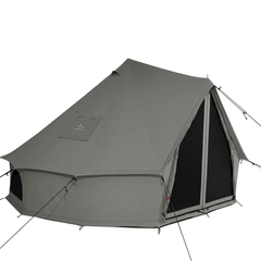 USED - 13' Regatta Bell Tent - Boulder Gray - Grayman Trading Company