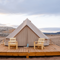 USED - 13' Regatta Bell Tent - Sandstone - Grayman Trading Company