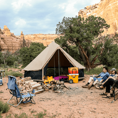 USED - Regatta Double Wall Tent - Sandstone Beige - Grayman Trading Company