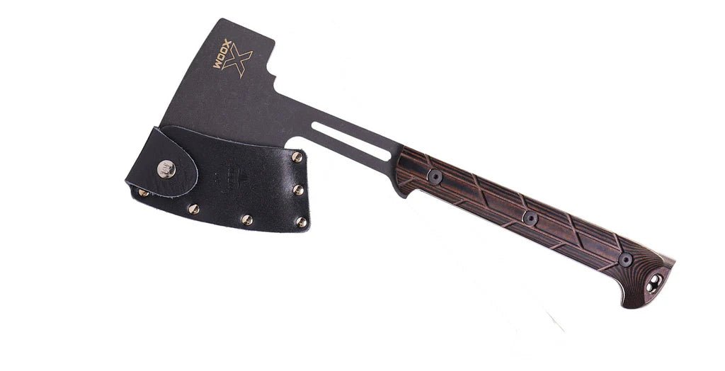 Woox Terra Micarta X - Grip Brown - Grayman Trading Company