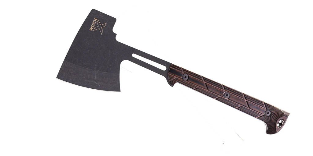 Woox Terra Micarta X - Grip Brown - Grayman Trading Company